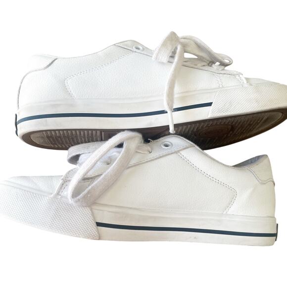 Boy's Polo Ralph Lauren White Casual Sneakers Size 1 - Picture 5 of 10